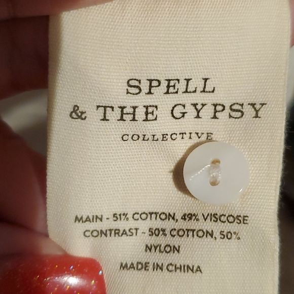 NWT Spell and the gypsy Le Gauze Duster FIRM, no bundle discounts. - Picture 7 of 10